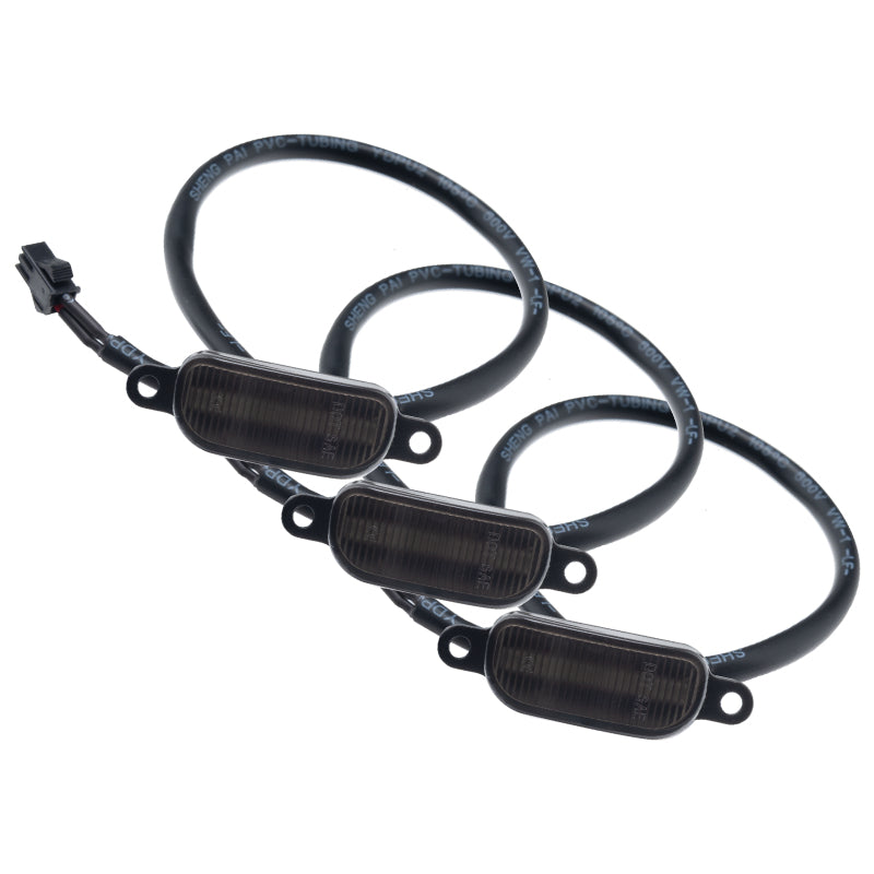 Oracle Universal Pre-Runner Style LED Grill Light Kit (New Style) - Amber w/Tinted Lens - B2B Diesel & Gas Service