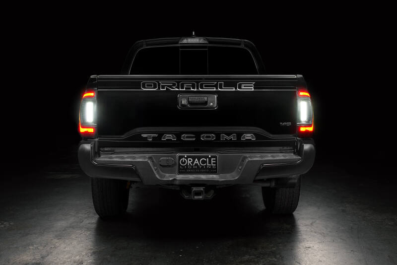Oracle Lighting 16-23 Gen 3 Toyota Tacoma Black Series Flush Style LED Tail Lights - B2B Diesel & Gas Service