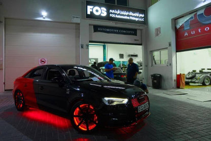 Oracle LED Illuminated Wheel Rings - ColorSHIFT - 15in. - ColorSHIFT No Remote - B2B Diesel & Gas Service