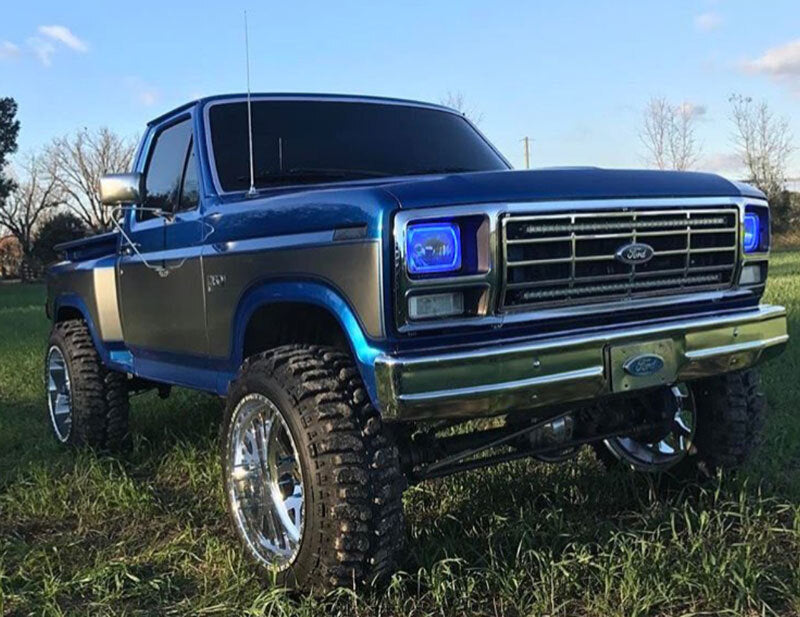 Oracle Pre-Installed Lights 7x6 IN. Sealed Beam - ColorSHIFT Halo - B2B Diesel & Gas Service