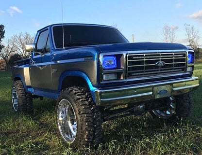 Oracle Pre-Installed Lights 7x6 IN. Sealed Beam - ColorSHIFT Halo - B2B Diesel & Gas Service