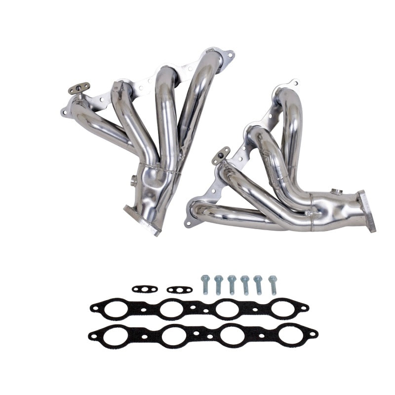 BBK 97-99 Corvette C5 LS1 Shorty Tuned Length Exhaust Headers - 1-3/4 Silver Ceramic - B2B Diesel & Gas Service