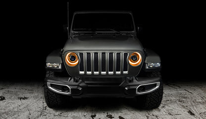Oracle Jeep JL/Gladiator JT Oculus Bi-LED Projector Headlights - Amber/White Switchback - B2B Diesel & Gas Service
