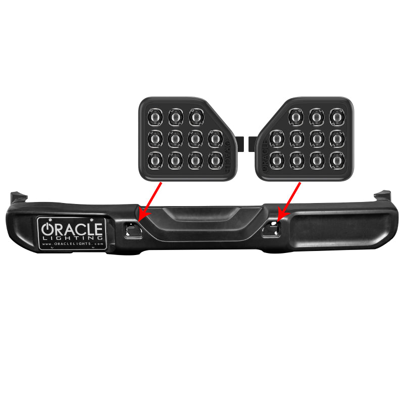 Oracle Rear Bumper LED Reverse Lights for Jeep Wrangler JL - 6000K - B2B Diesel & Gas Service