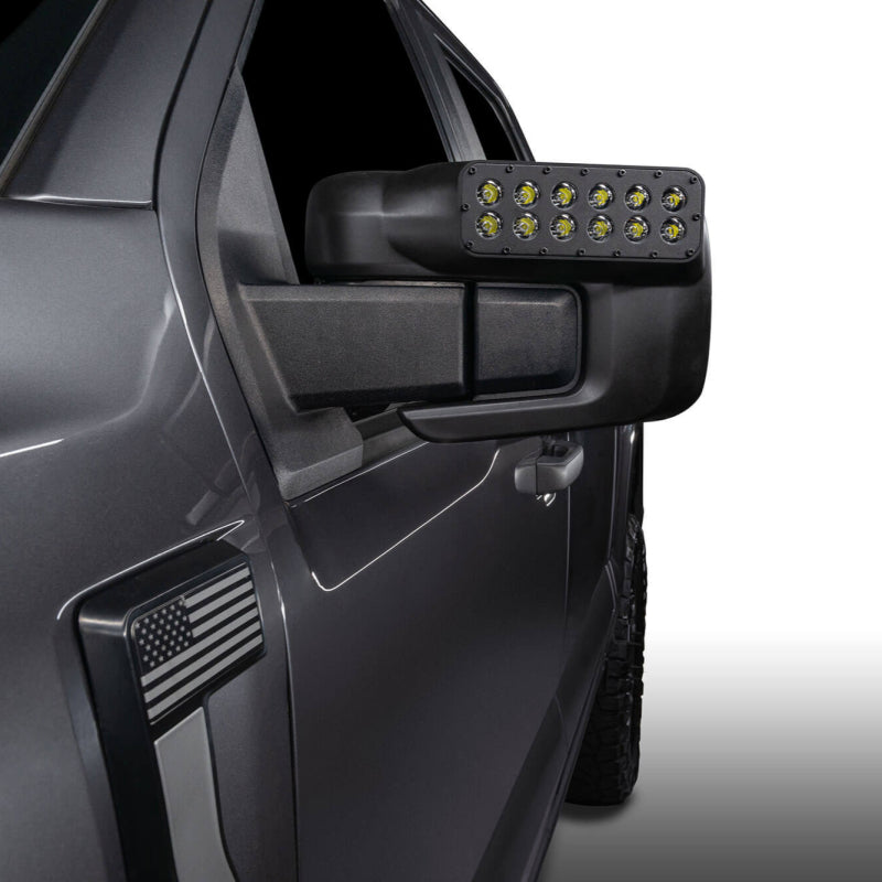 Oracle 21-25 Ford F150 LED Off-Road Side Mirror Ditch Lights - White LED - B2B Diesel & Gas Service