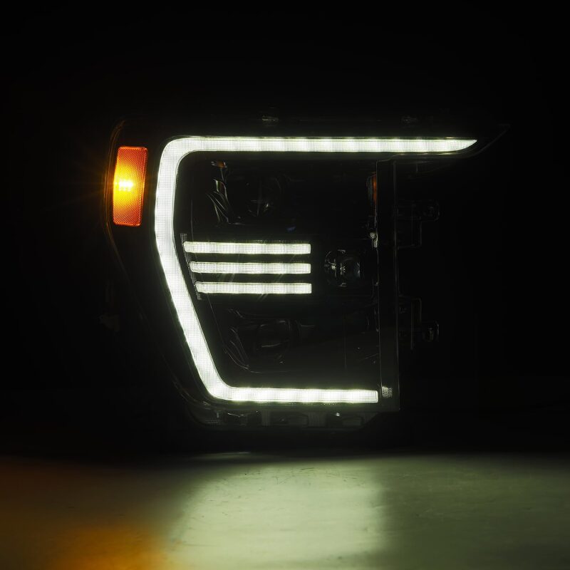 AlphaRex 21-22 Ford F150 PRO-Series Projector headlights Alpha-Black w/Activ Light/Seq Signal - B2B Diesel & Gas Service