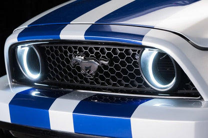 Oracle Ford Mustang 10-13 WP LED Fog Halo Kit (Grille Style) - White - B2B Diesel & Gas Service