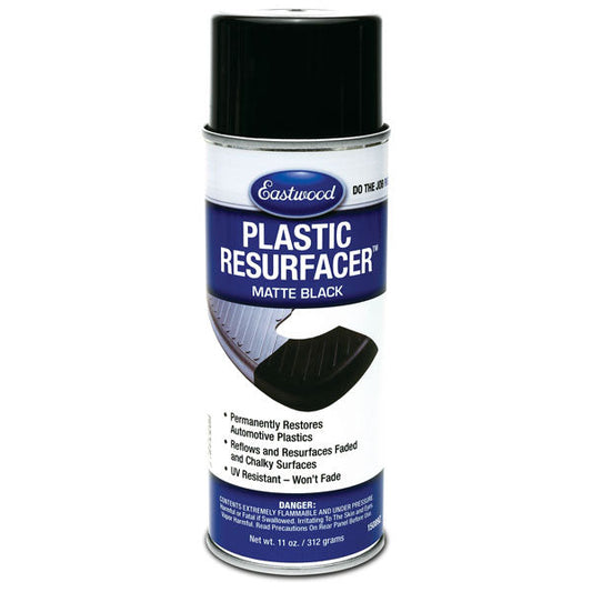 Eastwood Plastic Resurfacer Matte Black Aerosol 