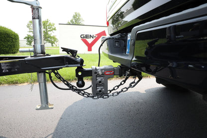 MEGA-DUTY 2.5" Shank 9" Drop 3.5K TW 32K Hitch with Dual-Ball & Pintle Lock GH-1624 - B2B Diesel and Gas Service