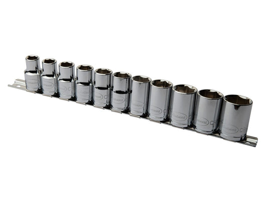 Eastwood 11pc - 1/2 Inch Drive MM Shallow Socket Set 