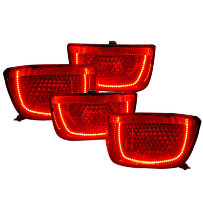 Oracle Chevy Camaro 10-13 Afterburner 2.0 Tail Light Halo Kit - Red - B2B Diesel & Gas Service