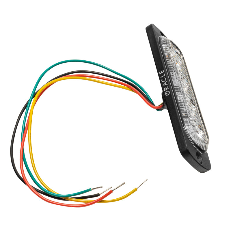 Oracle 4 LED Slim Strobe - Amber - B2B Diesel & Gas Service