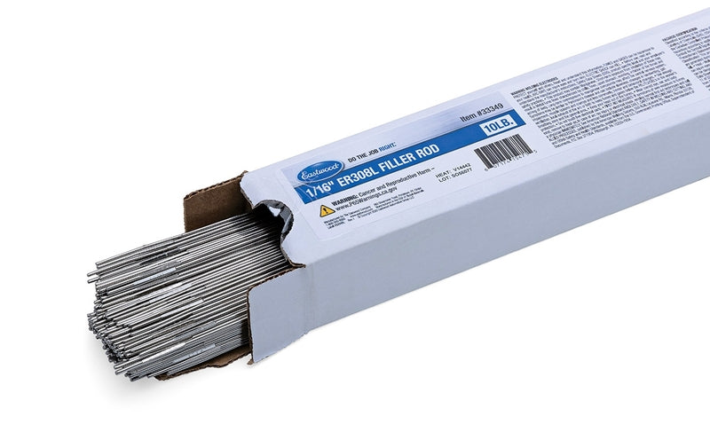 Eastwood 1/16 Inch ER308L Filler Rod 10LB - ER308L-063-10T 