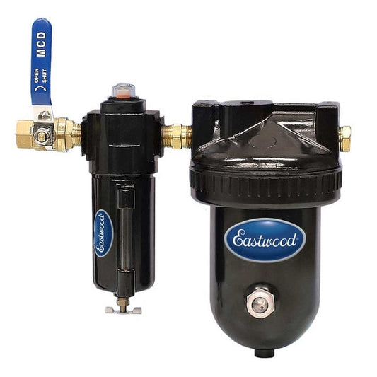 Eastwood 2 Stage Desiccant Air Drying System 1/2in NPT 