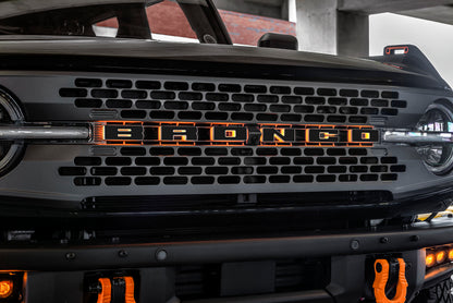 ORACLE Lighting Universal Illuminated LED Letter Badges - Matte Blk Surface Finish - B - B2B Diesel & Gas Service