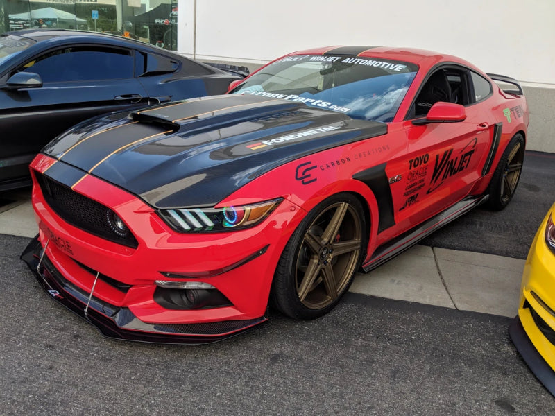 Oracle 15-17 Ford Mustang V6/GT/Shelby Dynamic DRL w/ Halo Kit - ColorSHIFT - Dynamic - B2B Diesel & Gas Service