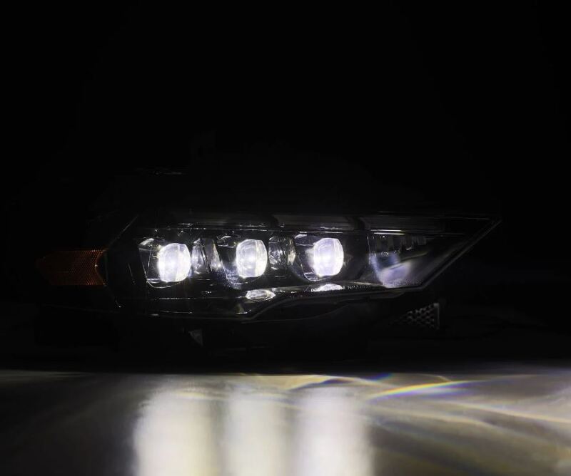 AlphaRex 18-20 Ford Mustang NOVA LED Proj Headlights Alpha-Black w/Activ Light/Seq Signal/Switch DRL - B2B Diesel & Gas Service