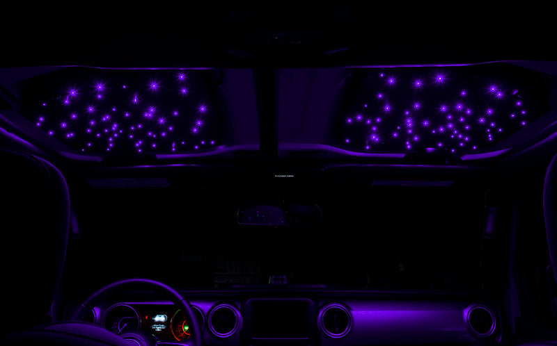 Oracle StarLINER Fiber Optic Hardtop Headliner for Wrangler JL/Gladiator JT ColorSHIFT - B2B Diesel & Gas Service