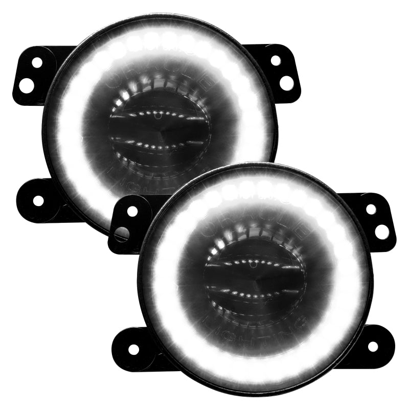 Oracle Jeep Wrangler JK/JL/JT High Performance W LED Fog Lights - w/o Controller - B2B Diesel & Gas Service