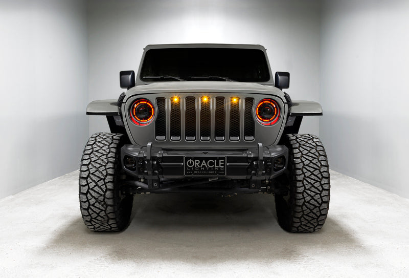 Oracle Oculus Bi-LED Projector Headlights for Jeep JL/Gladiator JT - w/ Simple Controller - B2B Diesel & Gas Service