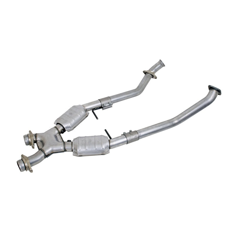 BBK 96-98 Mustang 4.6 GT High Flow X Pipe With Catalytic Converters - 2-1/2 - B2B Diesel & Gas Service