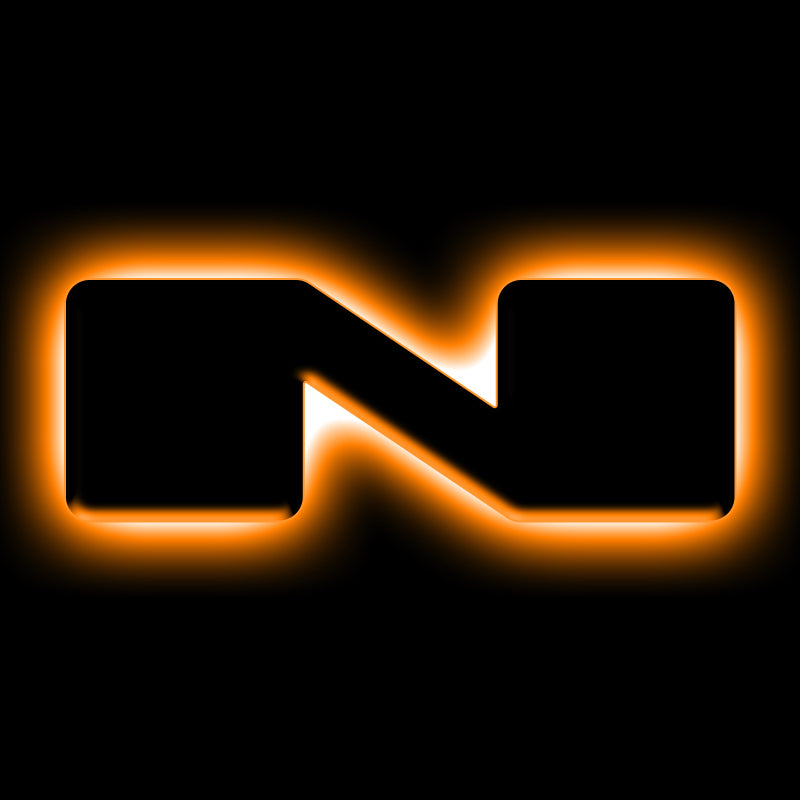 ORACLE Lighting Universal Illuminated LED Letter Badges - Matte Blk Surface Finish - N - B2B Diesel & Gas Service