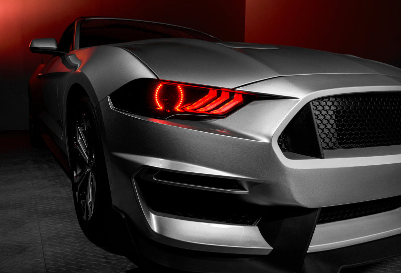 Oracle Lighting 18-23 Ford Mustang Dynamic ColorSHIFT LED Headlights - Black Series - B2B Diesel & Gas Service