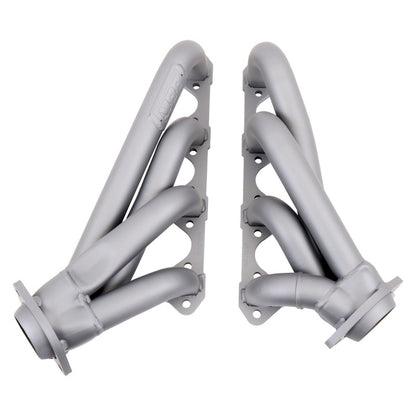 BBK 79-93 Mustang 351 Swap Shorty Unequal Length Exhaust Headers - 1-5/8 Titanium Ceramic - B2B Diesel & Gas Service