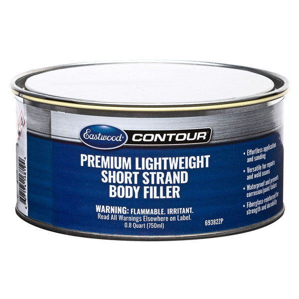 Eastwood Contour Premium Lightweight Short Strand Body Filler - 750ml - B2B Diesel & Gas Service