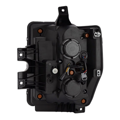 AlphaRex 08-10 Ford F250-550 NOVA-Series LED Projector Headlights Black w/Activ Light/Seq Signal - B2B Diesel & Gas Service