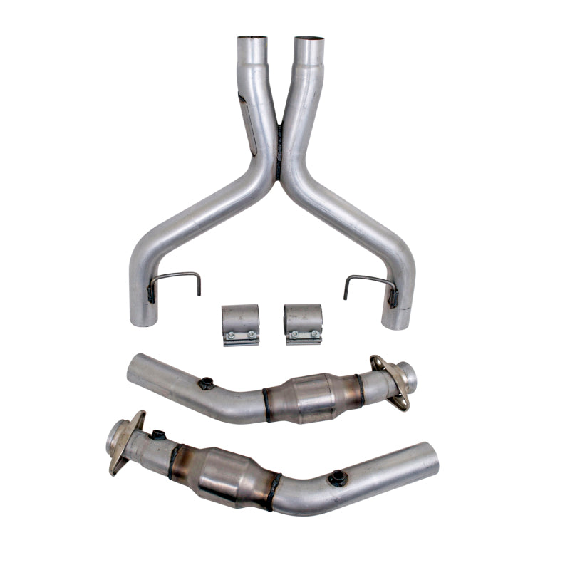 BBK 05-10 Mustang 4.6 GT High Flow X Pipe With Catalytic Converters - 2-3/4 - B2B Diesel & Gas Service