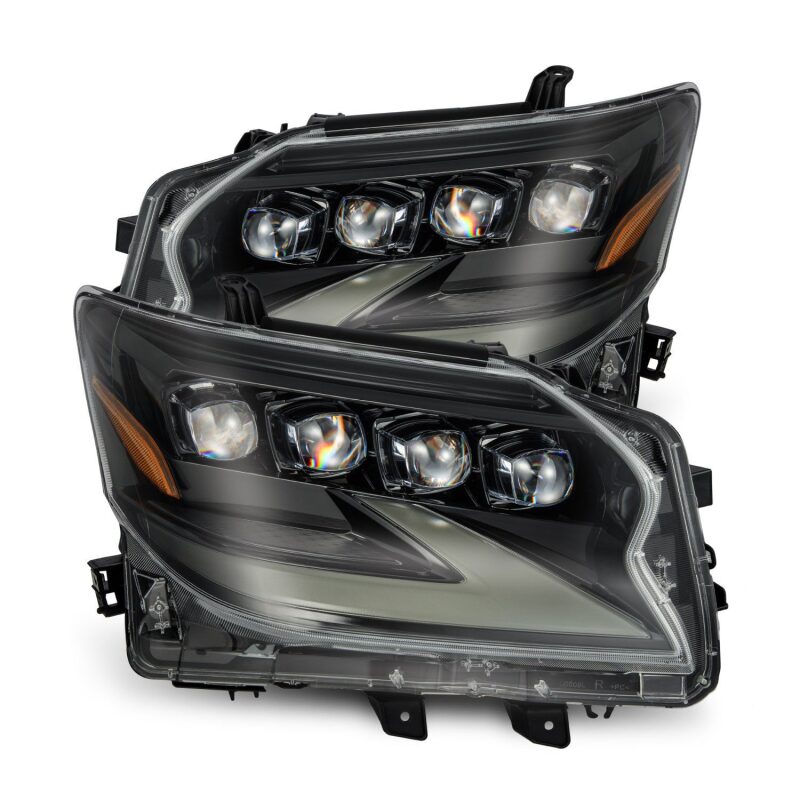 AlphaRex 14-19 Lexus GX460 (Non-AFS) NOVA LED Proj Headlights Alpha Black w/Activ Light/Seq Signal - B2B Diesel & Gas Service