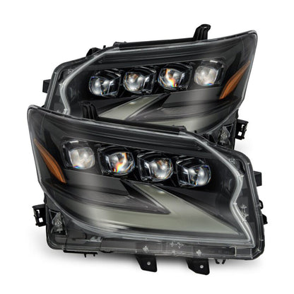 AlphaRex 14-19 Lexus GX460 (Non-AFS) NOVA LED Proj Headlights Alpha Black w/Activ Light/Seq Signal - B2B Diesel & Gas Service