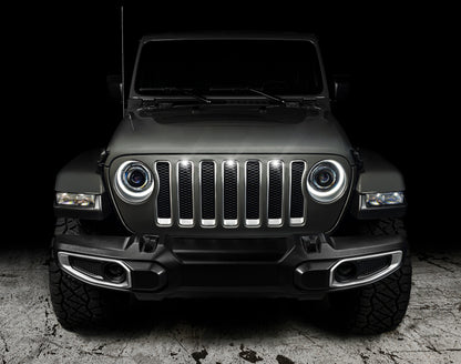 Oracle Pre-Runner Style LED Grille Kit for Jeep Wrangler JL - White - B2B Diesel & Gas Service