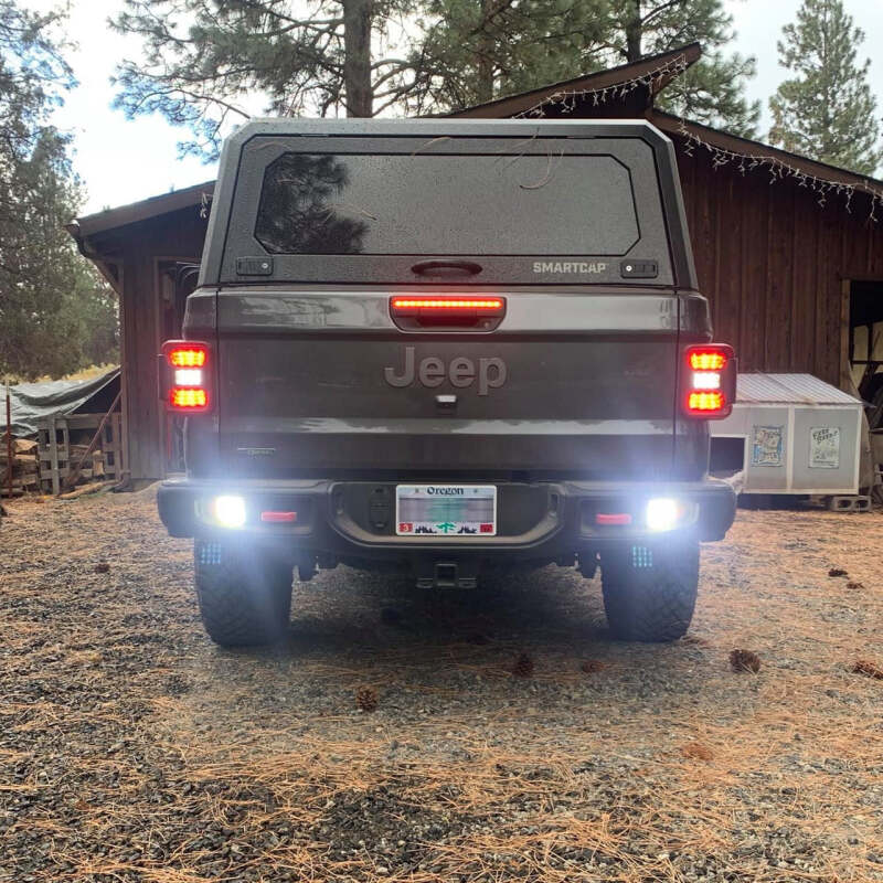 Oracle Rear Bumper LED Reverse Lights for Jeep Gladiator JT - 6000K - B2B Diesel & Gas Service