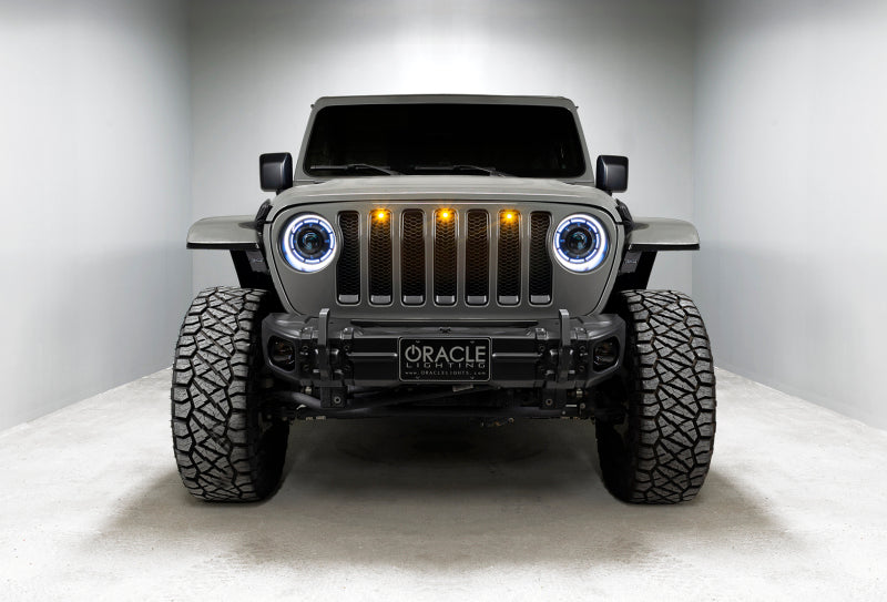 Oracle Oculus Bi-LED Projector Headlights for Jeep JL/Gladiator JT - w/ Simple Controller - B2B Diesel & Gas Service