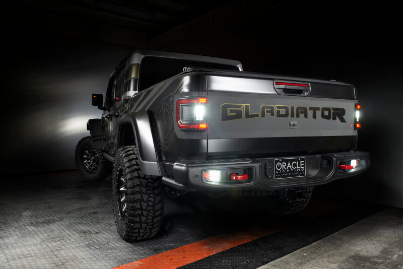 Oracle Rear Bumper LED Reverse Lights for Jeep Gladiator JT - 6000K - B2B Diesel & Gas Service