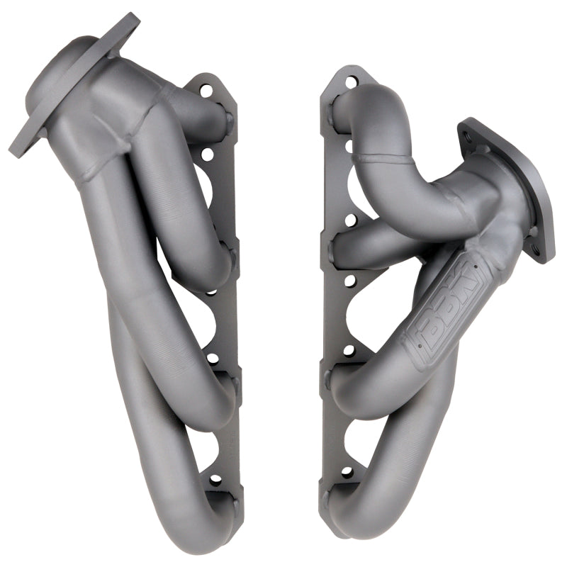BBK 87-95 Ford F150 Truck 5.0 302 Shorty Unequal Length Exhaust Headers - 1-5/8 Titanium Ceramic - B2B Diesel & Gas Service