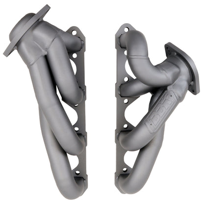 BBK 87-95 Ford F150 Truck 5.0 302 Shorty Unequal Length Exhaust Headers - 1-5/8 Titanium Ceramic - B2B Diesel & Gas Service