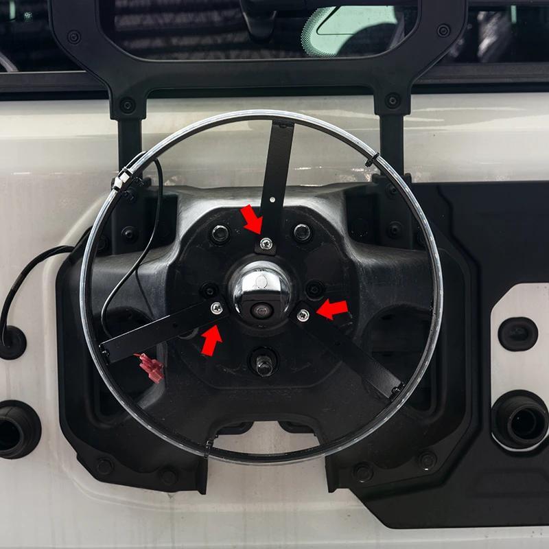 Oracle LED Illuminated Wheel Ring 3rd Brake Light - Red - B2B Diesel & Gas Service
