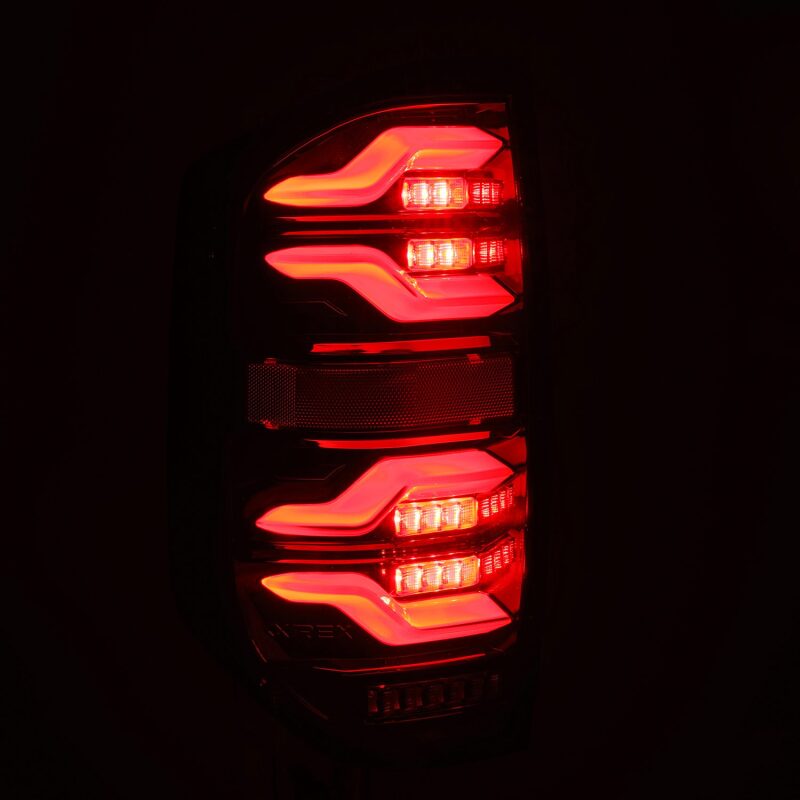 AlphaRex 14-21 Toyota Tundra LUXX LED Taillights Blk w/Activ Light/Seq Signal - B2B Diesel & Gas Service