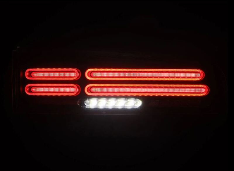 AlphaRex 23-25 Nissan Z Nova-Series Twin-Loop Style Prismatic LED Tail Lights - Alpha Black - B2B Diesel & Gas Service