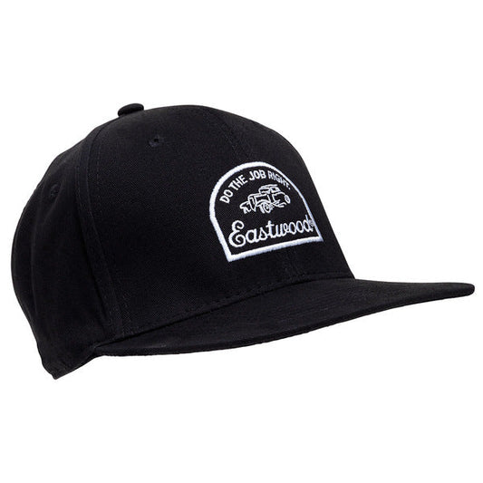 Eastwood Flat Bill Hat - Black 
