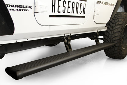 AMP Research 18-24 Jeep Wrangler JL 4DR (Excl. 4XE/Rubicon 392) PowerStep - Black - B2B Diesel & Gas Service