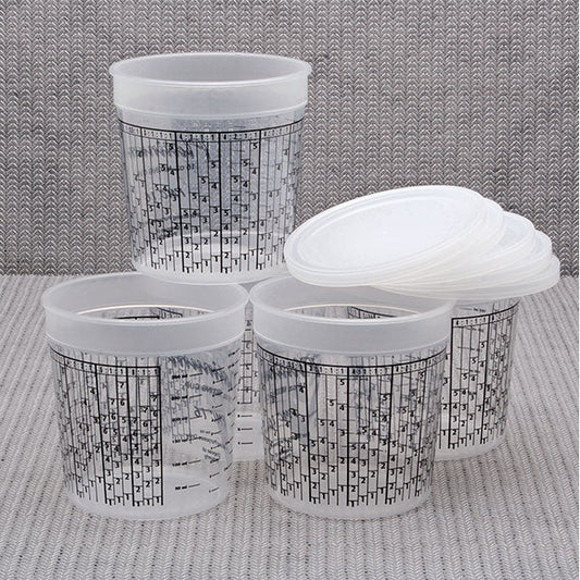 Universal Mixing Cups 1 PT 5 PC Set 