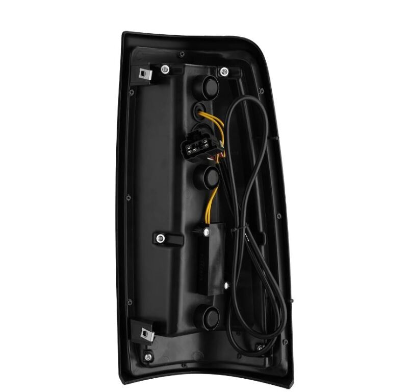 AlphaRex 99-06 Chevrolet Silverado Sierra LUXX-Series LED Tail Lights Alpha-Black - B2B Diesel & Gas Service