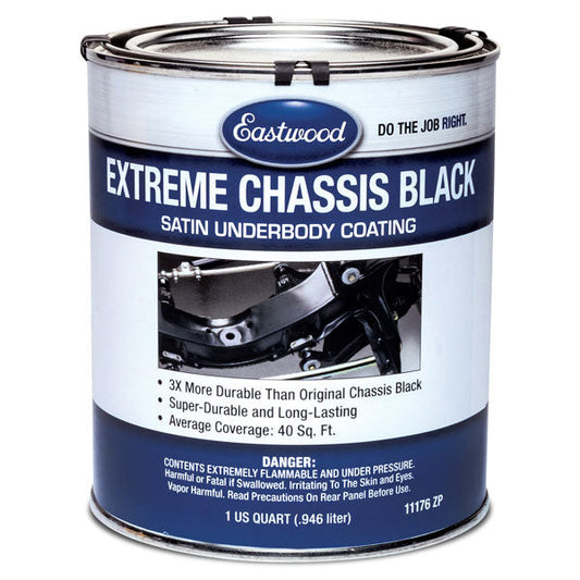 Extreme Chassis Black Paint Quart Can - 11176ZP 