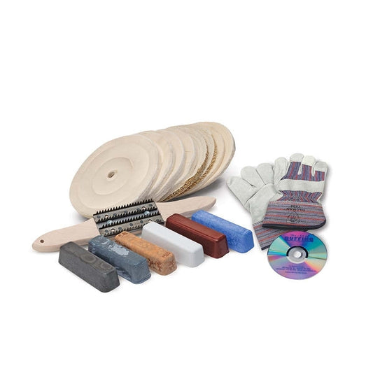Eastwood Metal Buff Shop Kit 8 in Wheels 