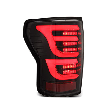 AlphaRex 07-13 Toyota Tundra LUXX-Series LED Tail Lights Alpha-Black - B2B Diesel & Gas Service