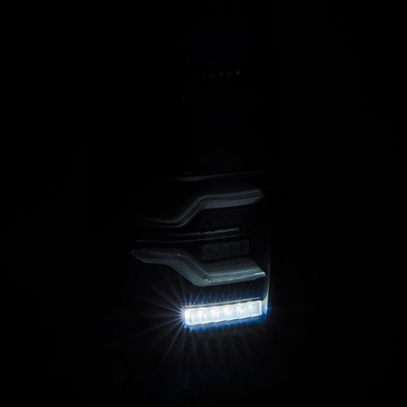 AlphaRex 14-21 Toyota Tundra LUXX LED Taillights Alpha Blk w/Activ Light/Seq Signal - B2B Diesel & Gas Service